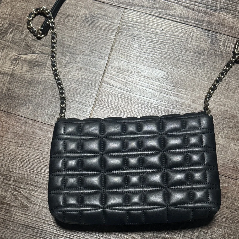 Kate Spade Black Quilted Crossbody Bag - Picture 2 of 13
